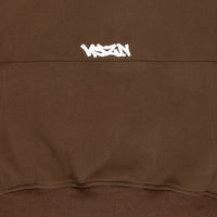 DOUBLE HOODIE - BROWN