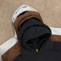 DOUBLE HOODIE - GREY