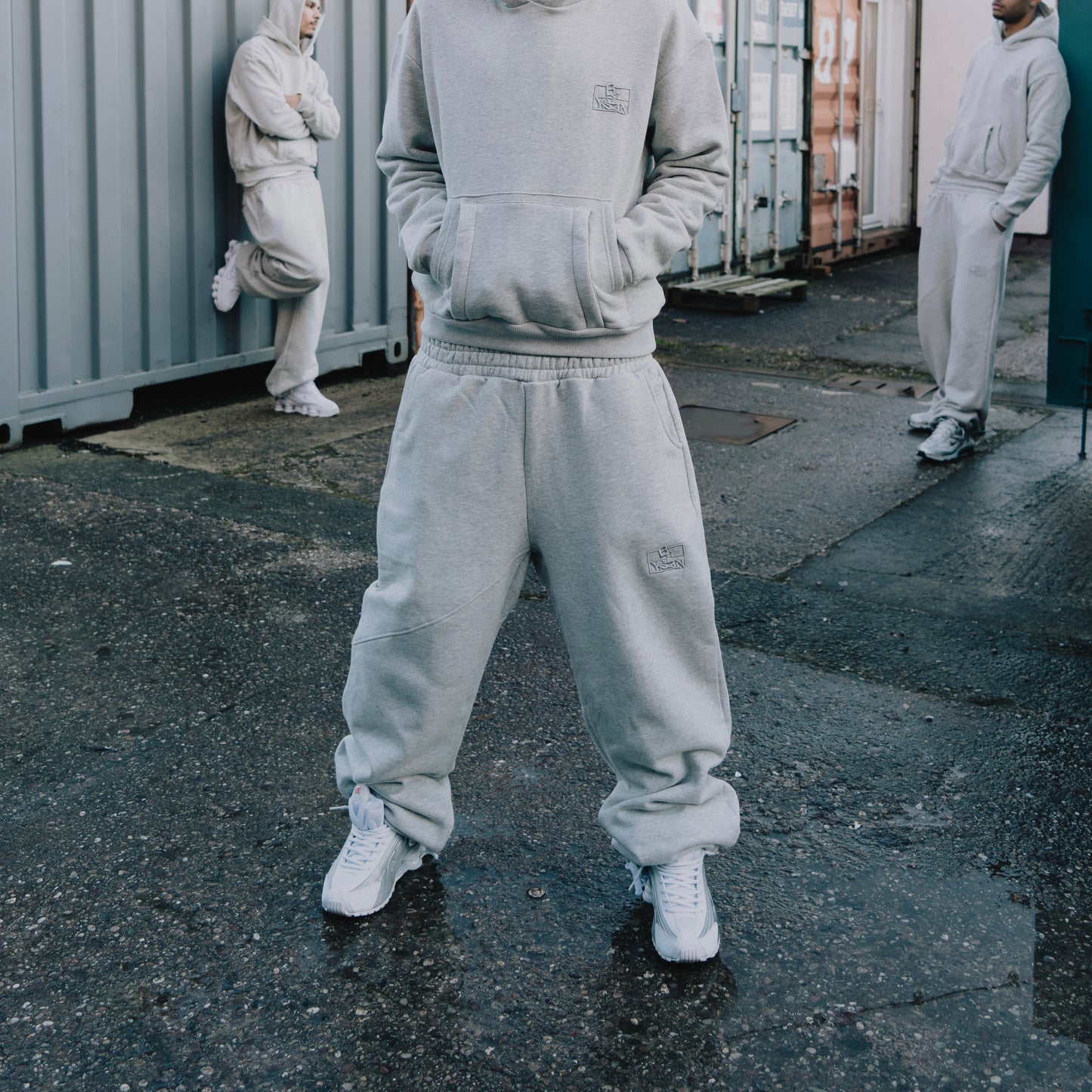 BEST x VSZN GREY JOGGERS