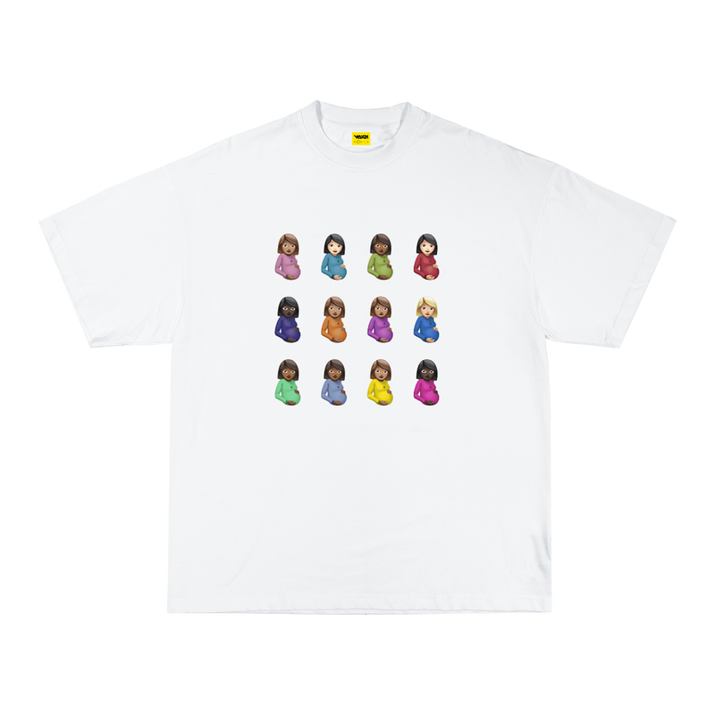 BABYMOMMA TEE - WHITE