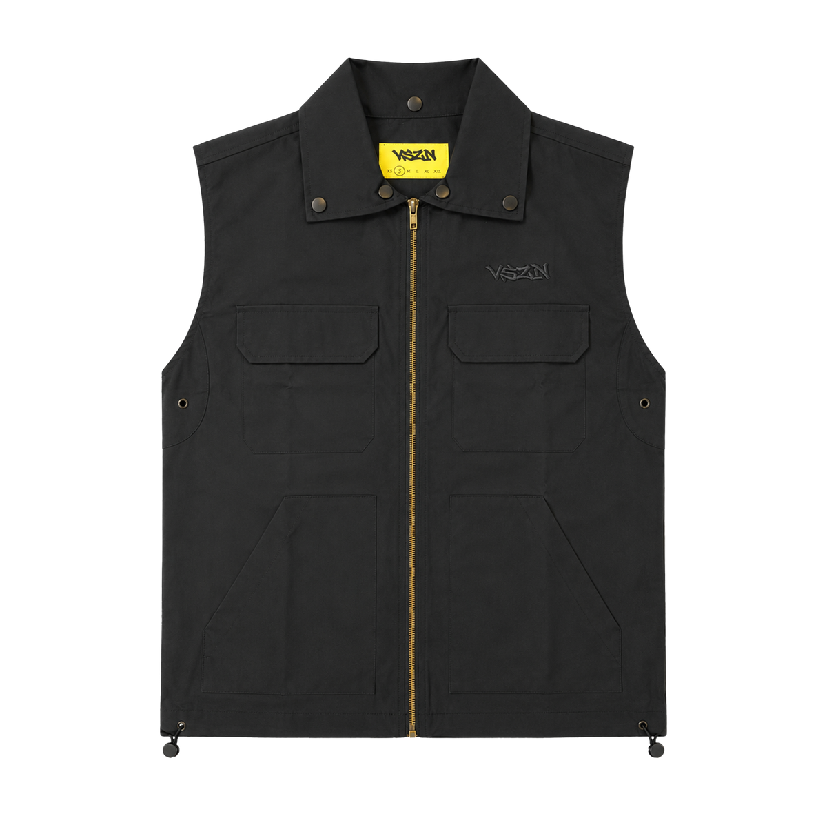 VSZN TRACK VEST - BLACK