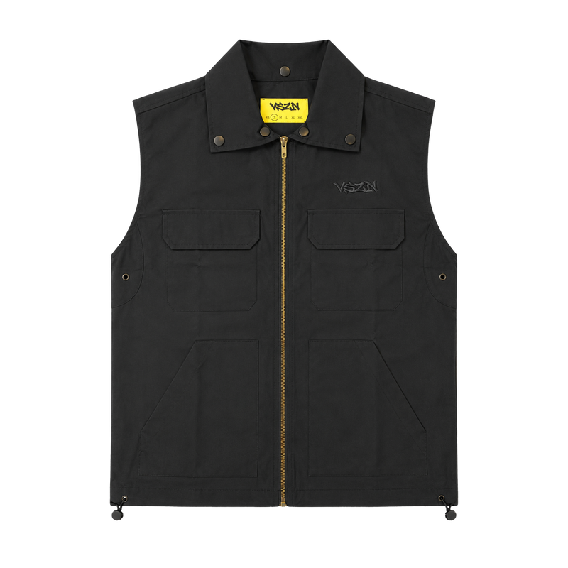 VSZN TRACK VEST - BLACK