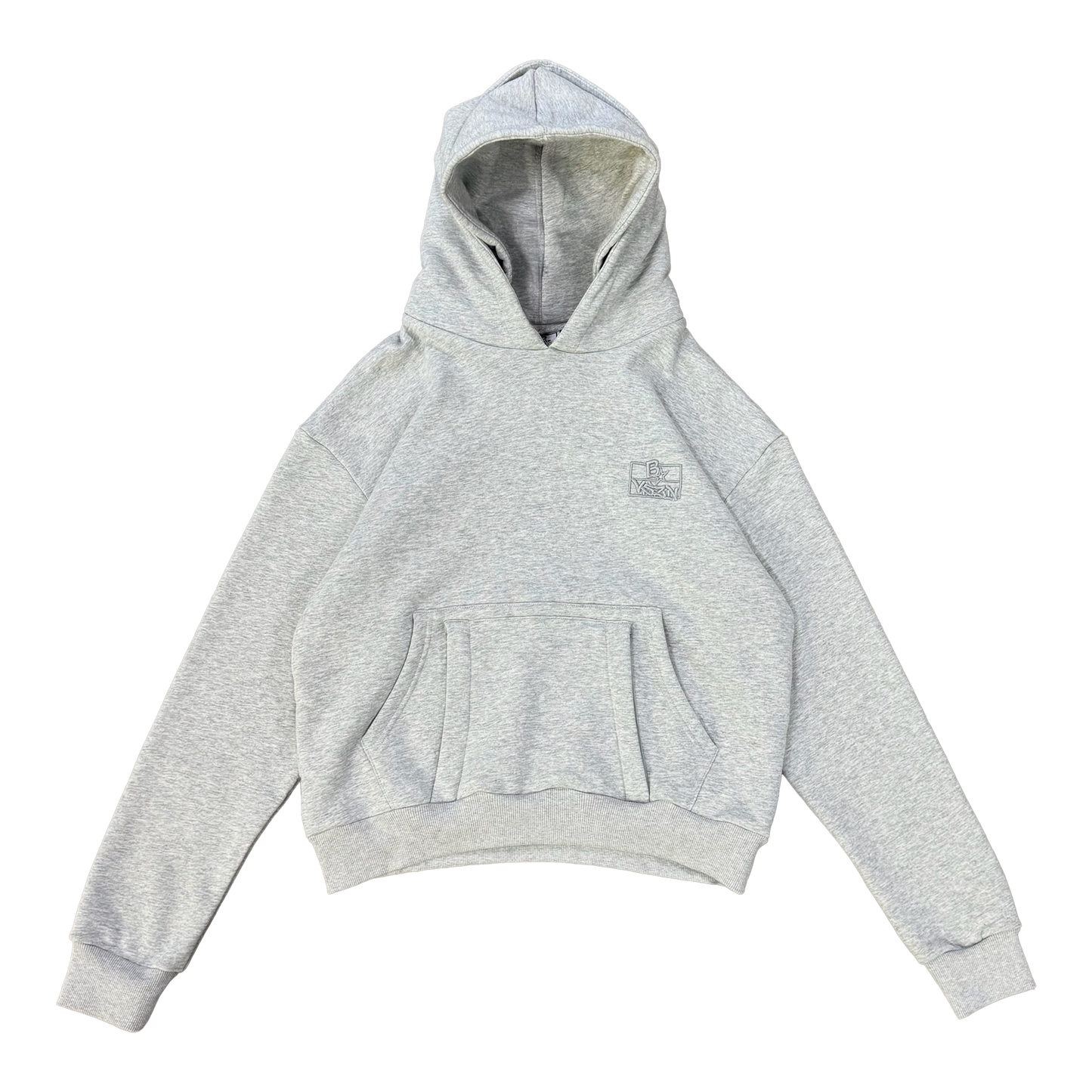 BEST x VSZN GREY DOUBLE HOODIE