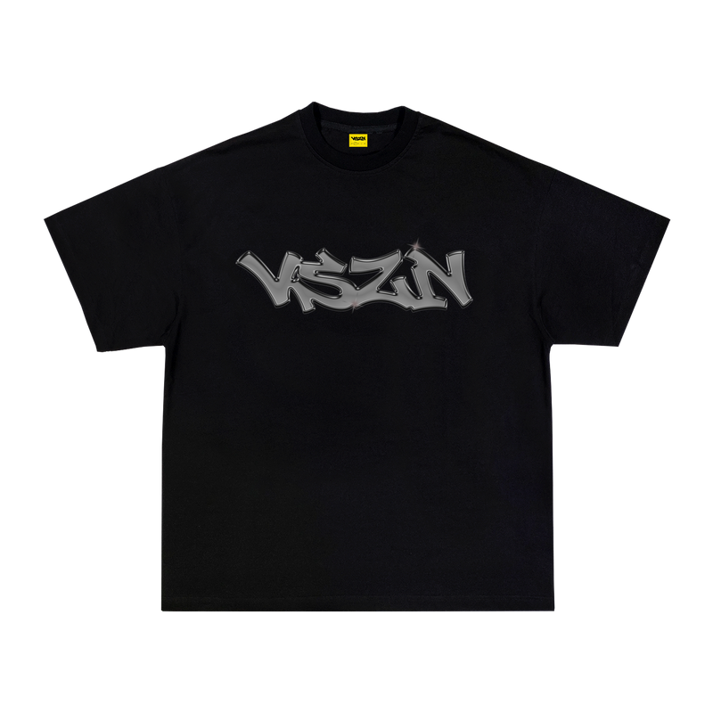 CHROME TEE - BLACK