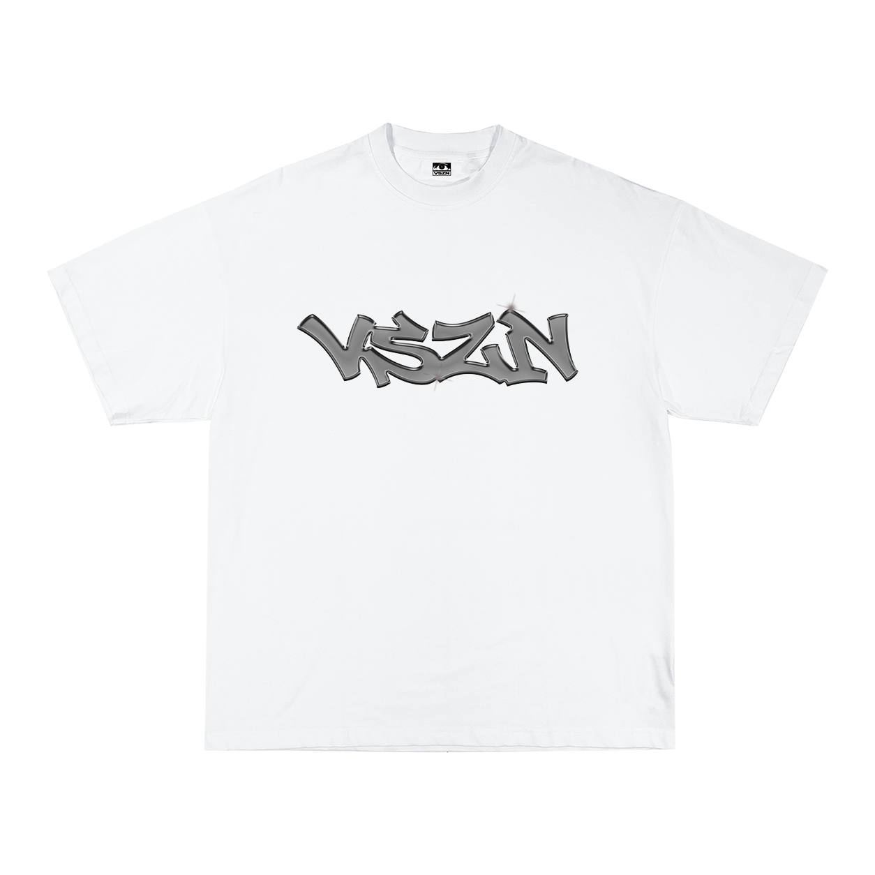 CHROME TEE - WHITE