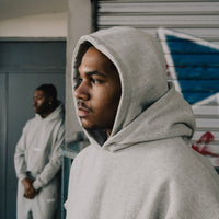 DOUBLE HOODIE - GREY
