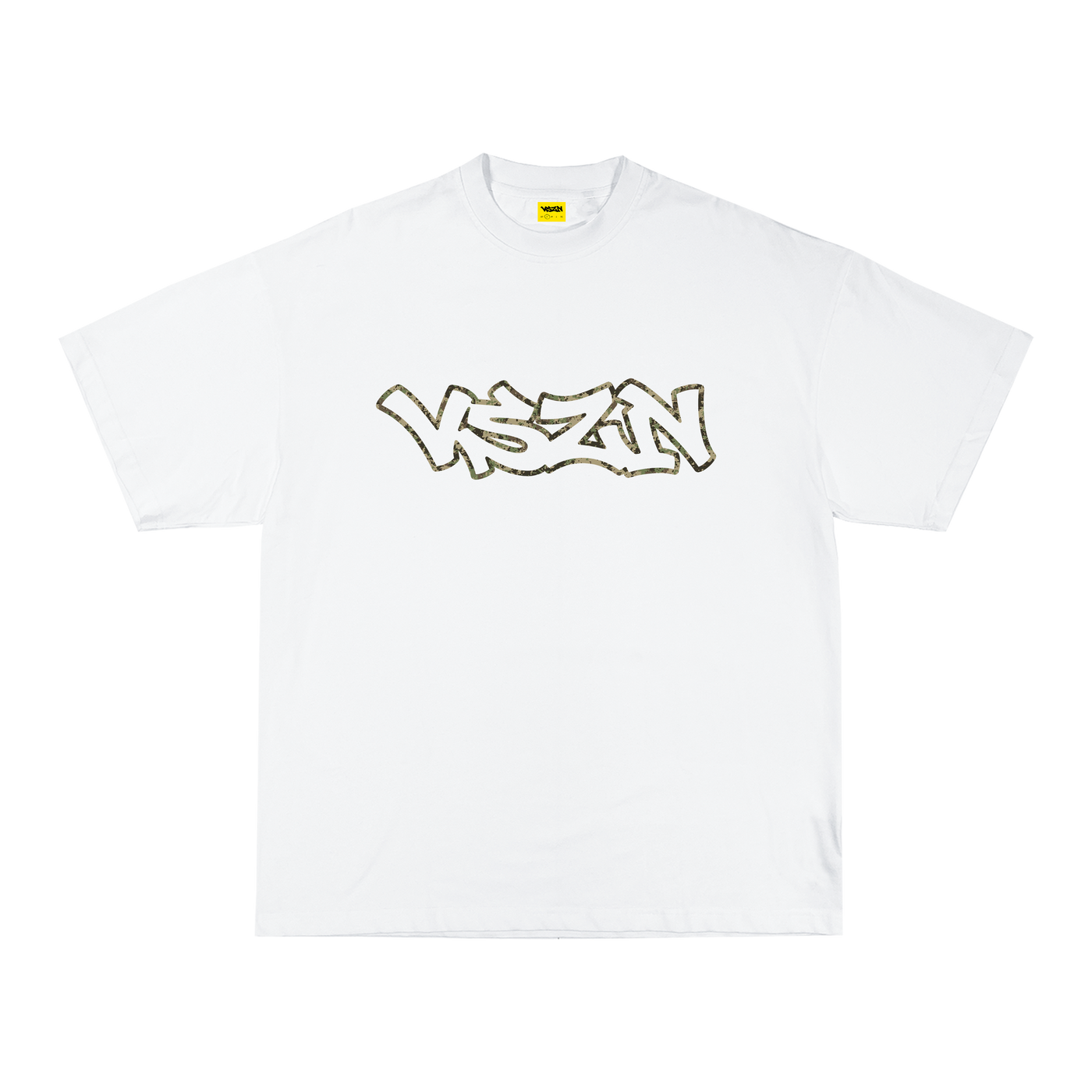DIGI CAMO TEE - WHITE