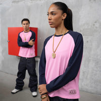 RAGLAN LONGSLEEVE - PINK
