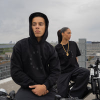 EURO HOODIE - BLACK