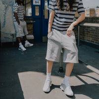 SCRIPT SHORTS - GREY