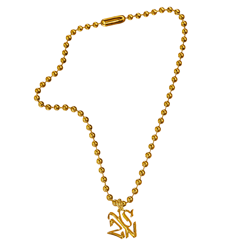 VSZN 3D BALL CHAIN - GOLD