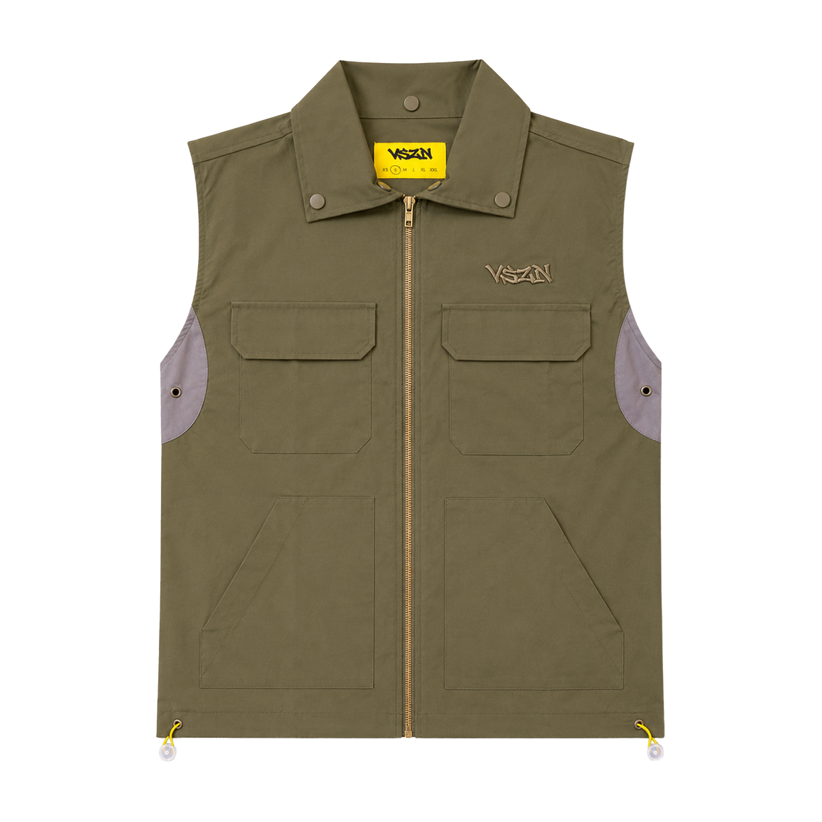 VSZN TRACK VEST - GREEN