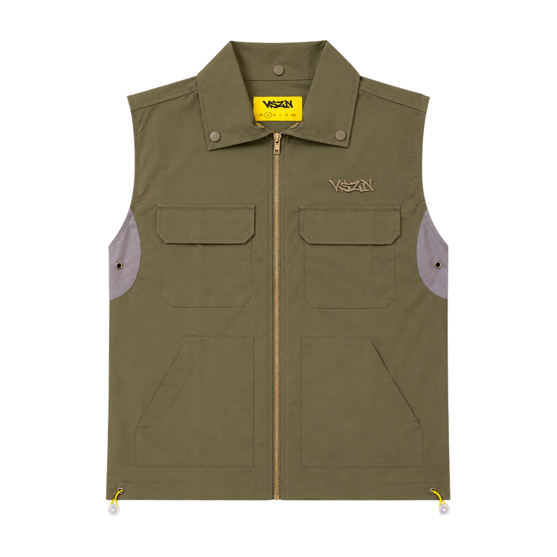 VSZN TRACK VEST - GREEN