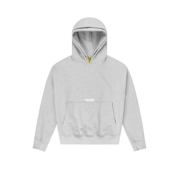 DOUBLE HOODIE - GREY