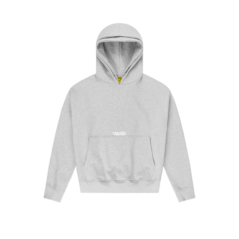 DOUBLE HOODIE - GREY
