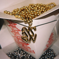 VSZN 3D BALL CHAIN - GOLD