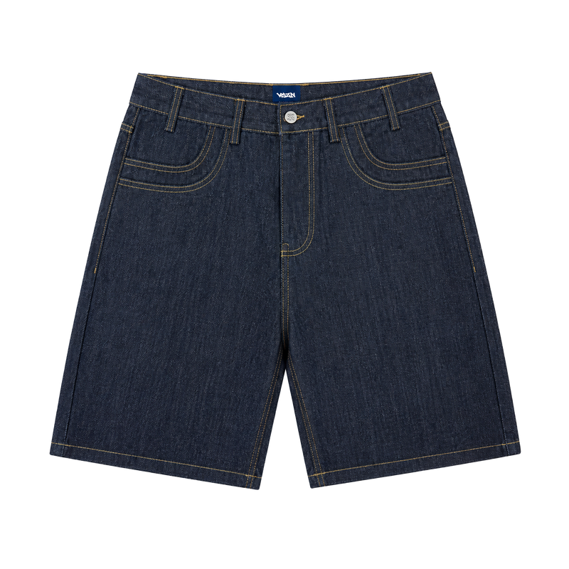 RAW DENIM JORTS