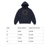 EURO HOODIE - NAVY