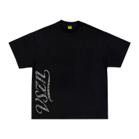 OBLIQUE TEE - BLACK