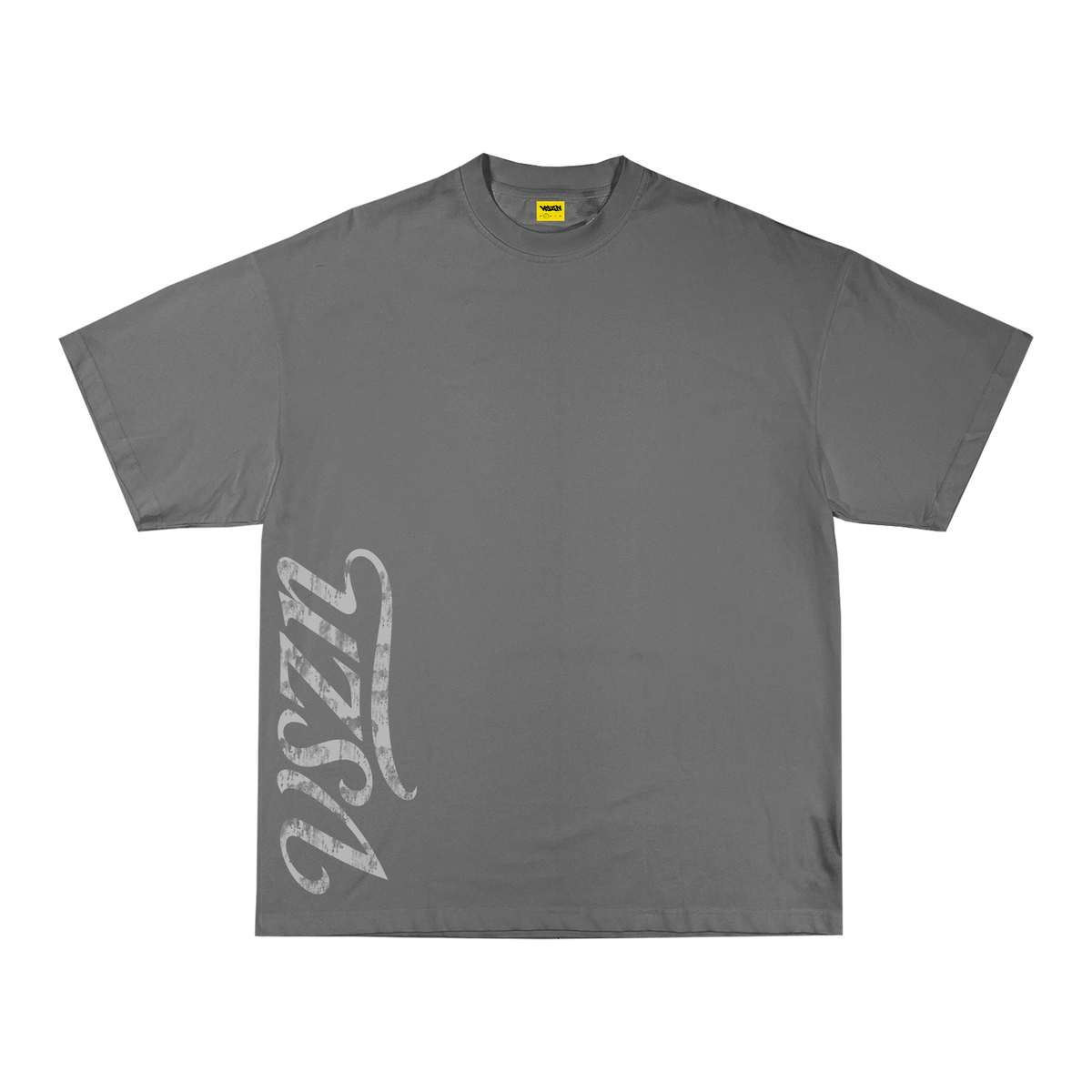OBLIQUE TEE - GREY