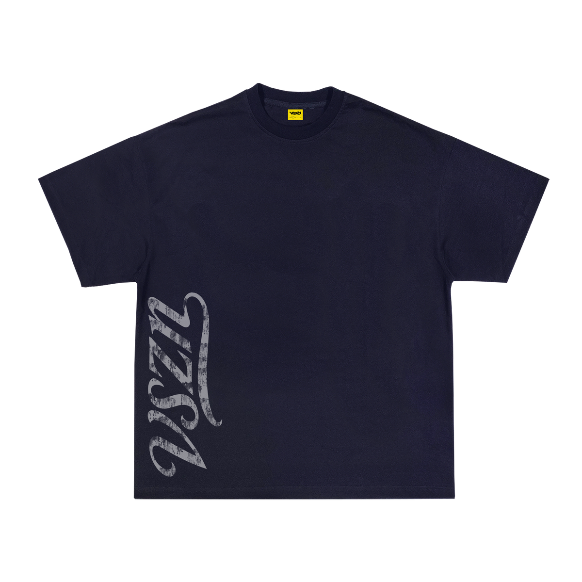 OBLIQUE TEE - NAVY