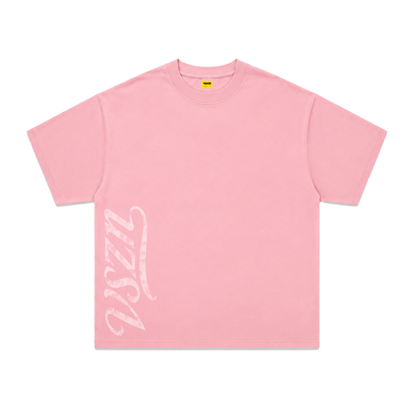 OBLIQUE TEE - PINK