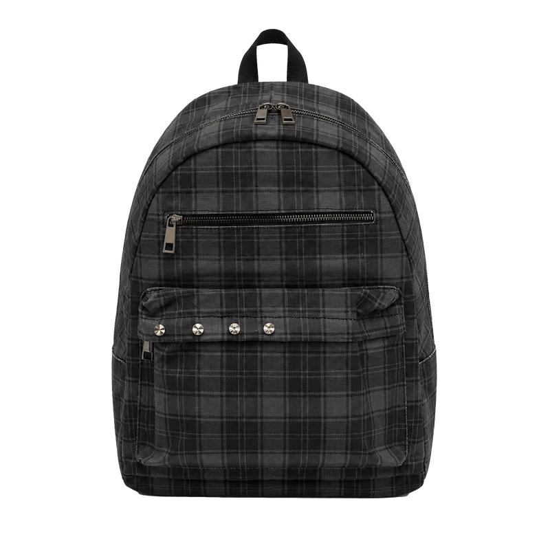 PLAID BACKPACK