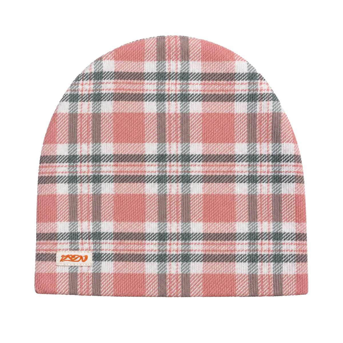 PLAID BEANIE