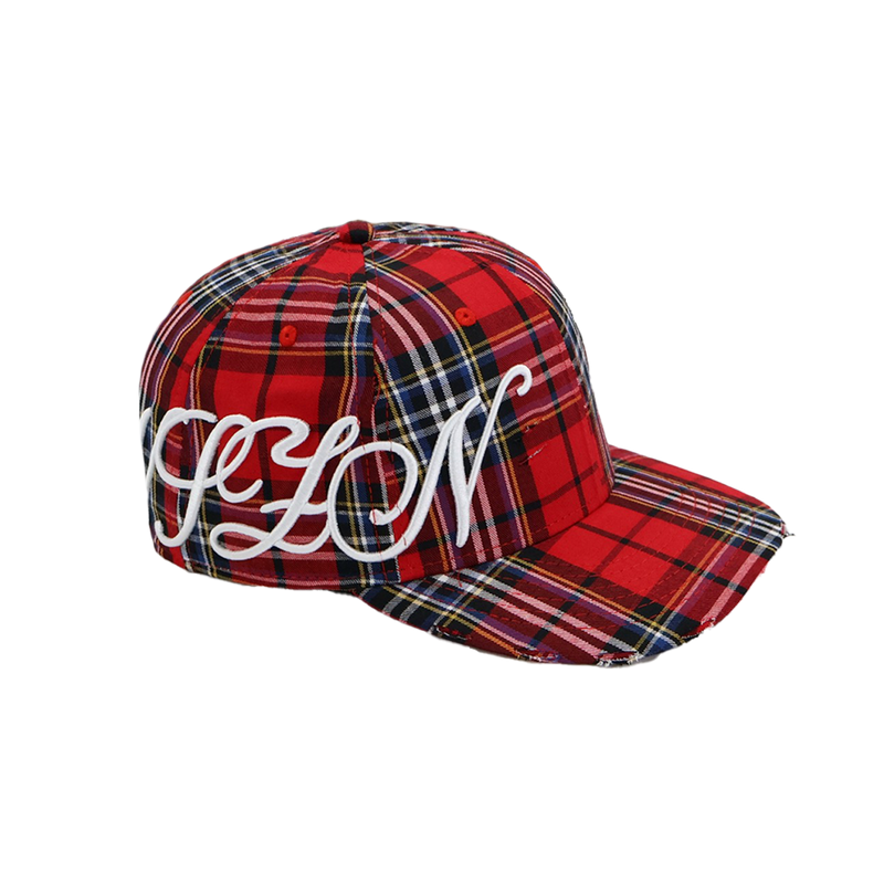 BASEBALL CAP - PLAID
