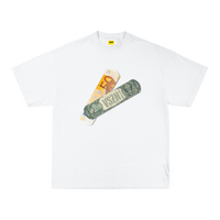 PLASTER TEE - WHITE
