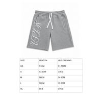 SCRIPT SHORTS - GREY