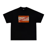 TRAIN TICKET TEE - BLACK