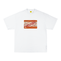 TRAIN TICKET TEE - WHITE