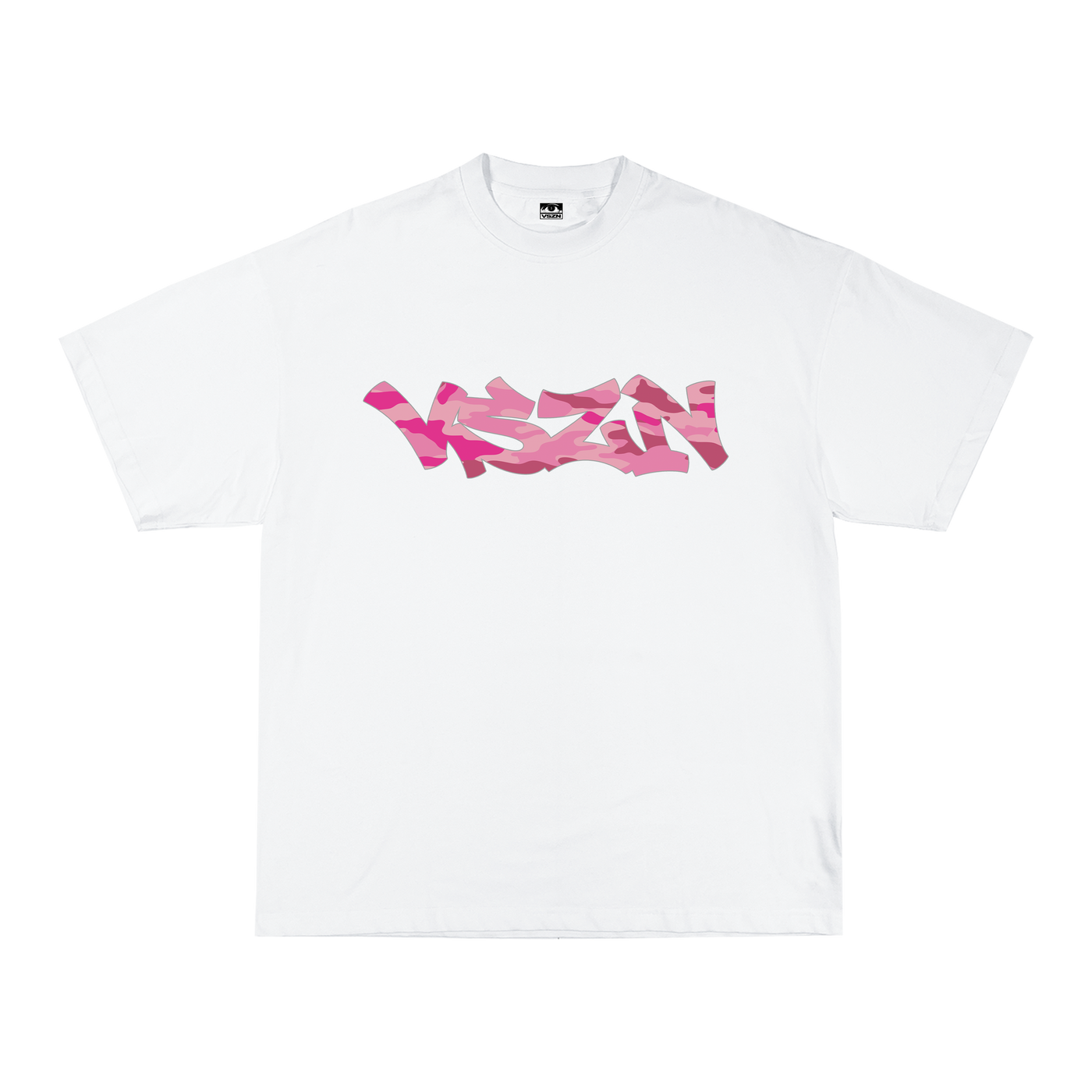 PINK CAMO TEE