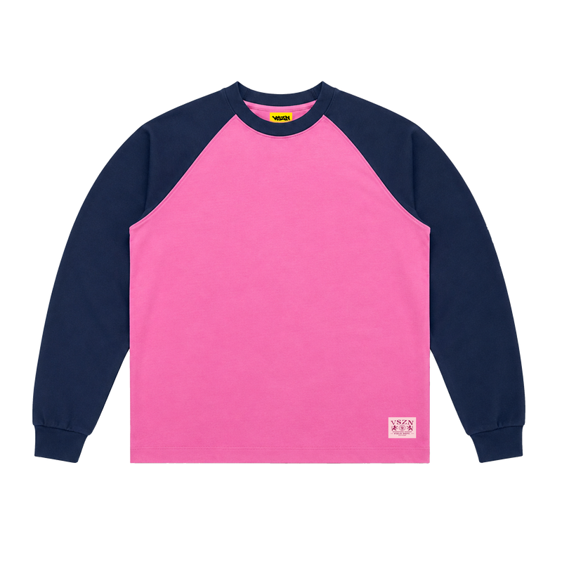 RAGLAN LONGSLEEVE - PINK