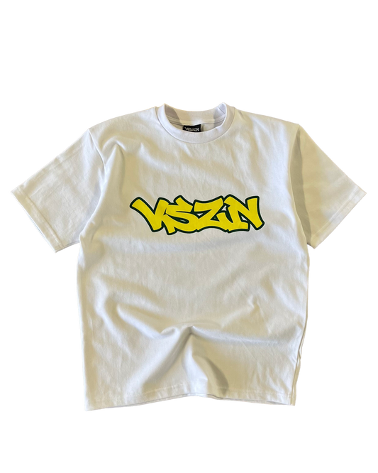 Yellow Graffiti Tee